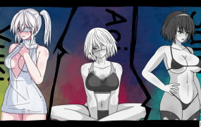 [SLG全程动画有CV生肉][黒い染み] if. 少女感染记录[电脑978M/FM/BD]